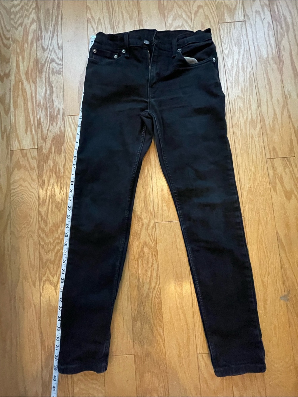 Levi's Men's 512 Black Slim Taper Denim Jeans 29x32